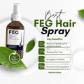 "FEG Hair Growth Spray – Natural Hair Regrowth Treatment for Thicker, Stronger, Healthier Hair"