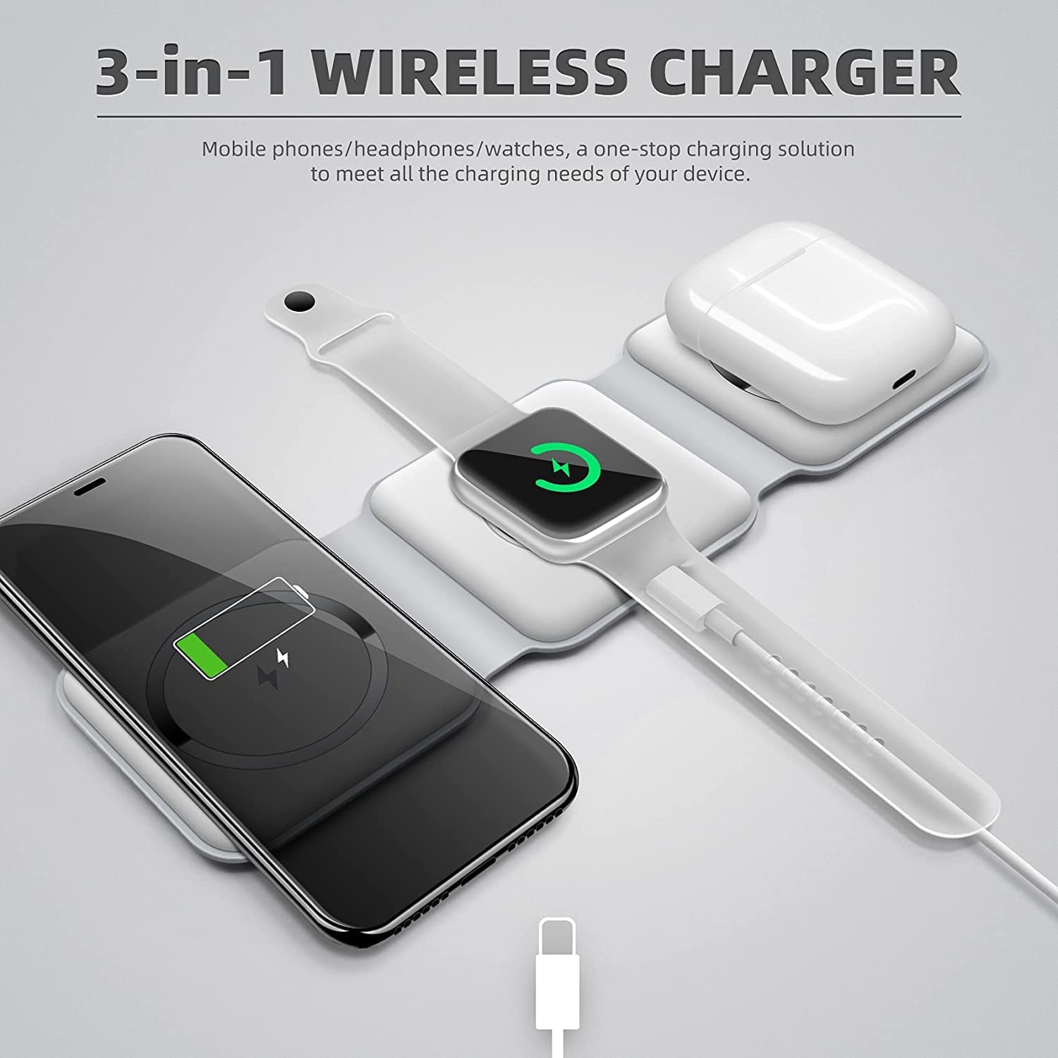 3-in-1 Wireless Charging Pad - Dream Choice
