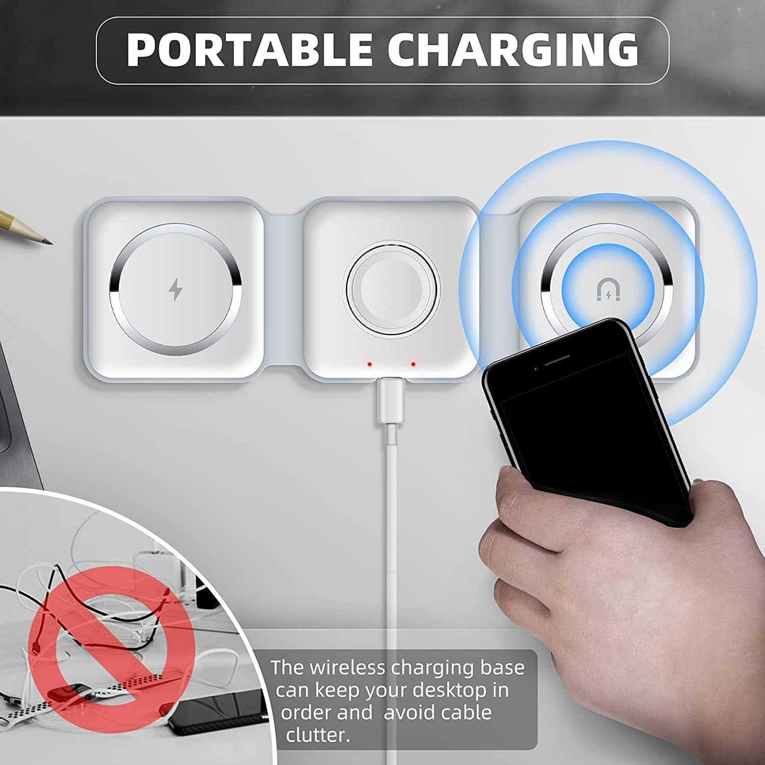 3-in-1 Wireless Charging Pad - Dream Choice