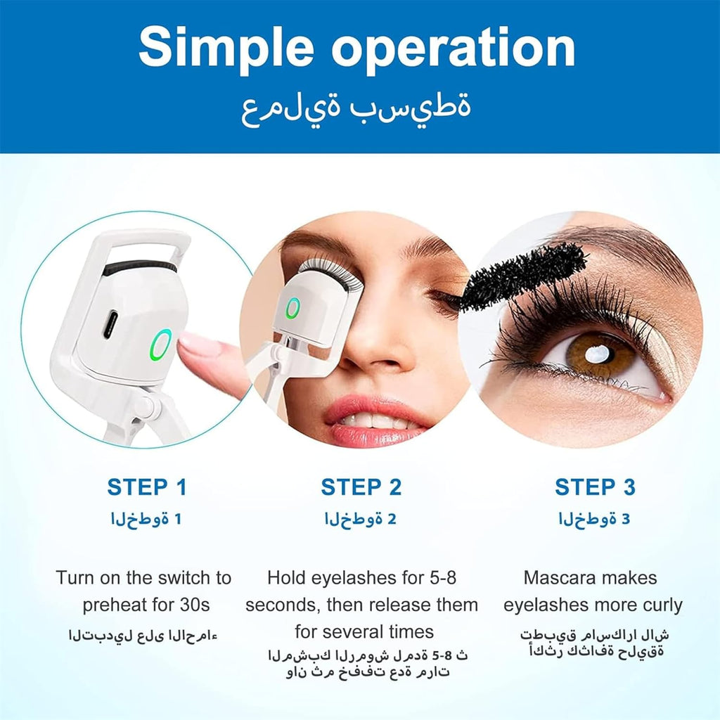 Electric Eyelash Curler Heated