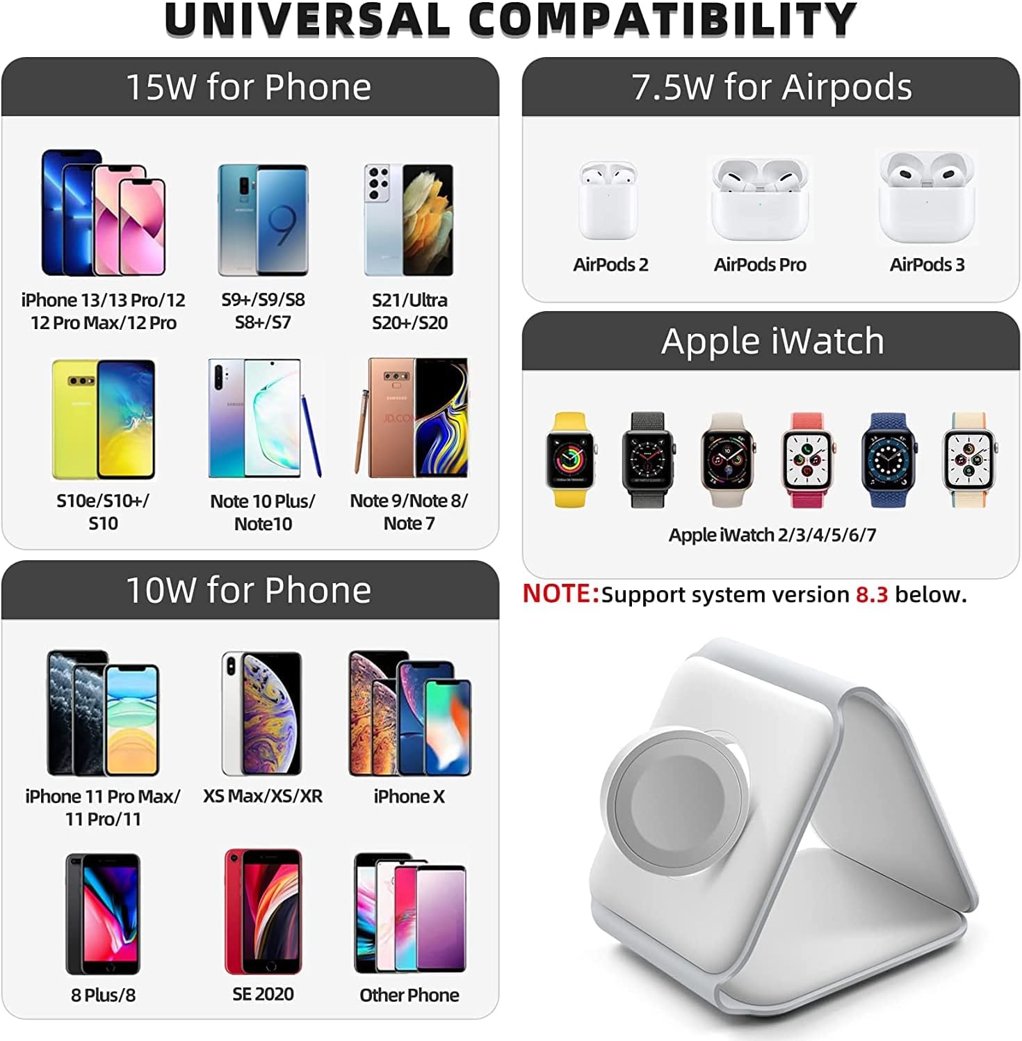 3-in-1 Wireless Charging Pad - Dream Choice